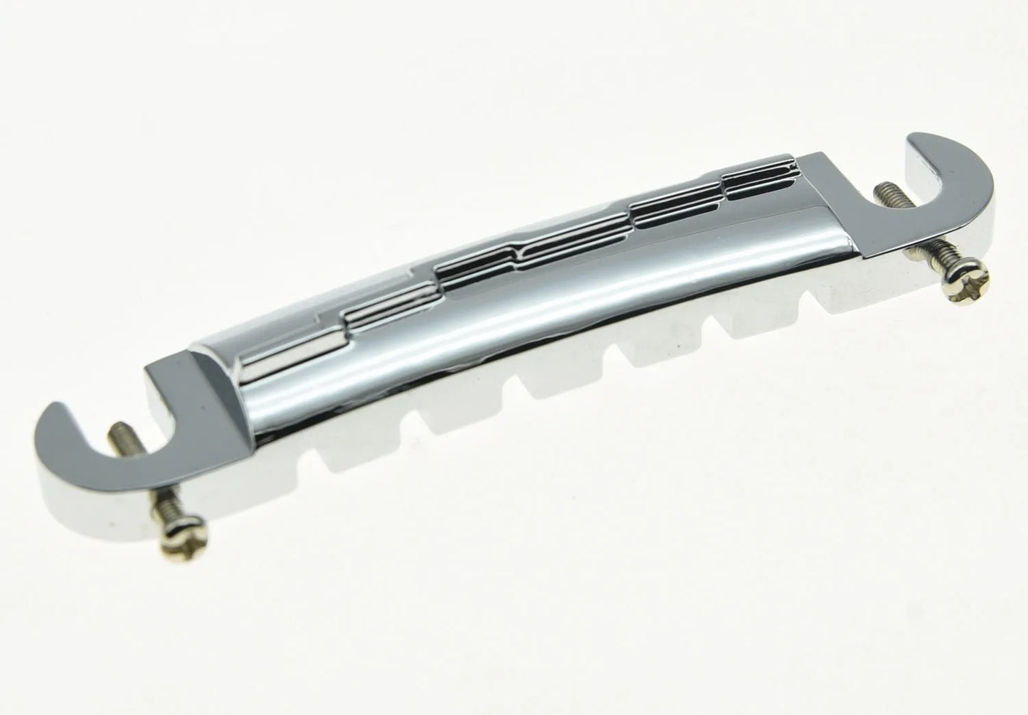 Chrome Wrapover Guitar Tailpiece Stopbar Fit Les Paul LP Junior Jr