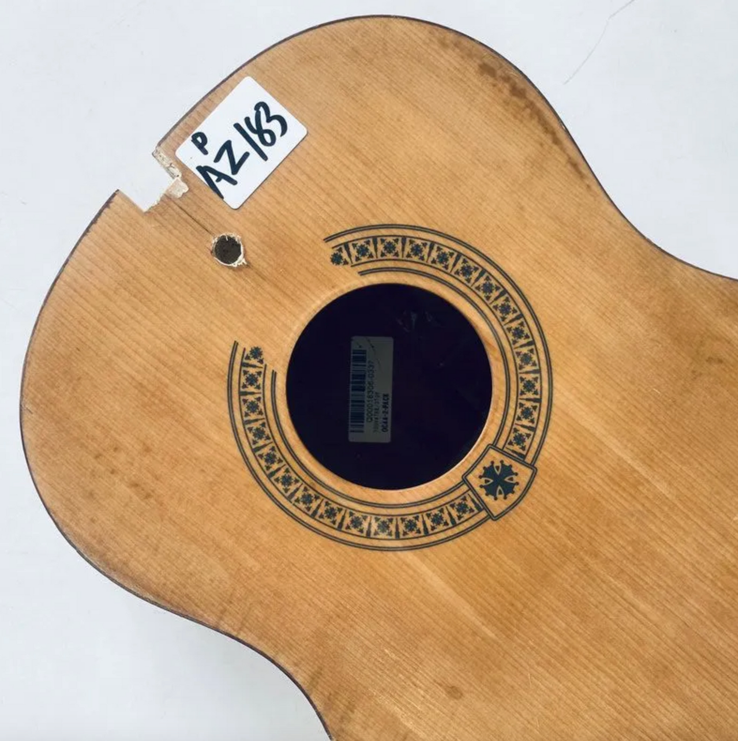 Spruce Plywood Top Acoustic Guitar Body Project