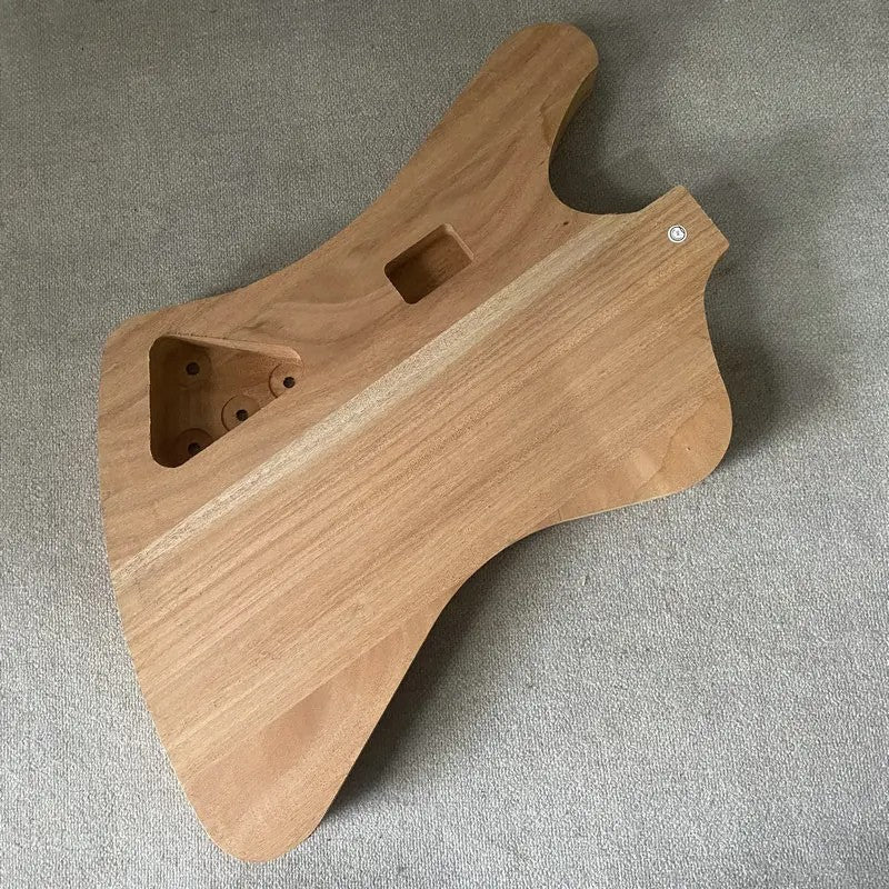Mahogany Wood Bass Body Fit Firebird