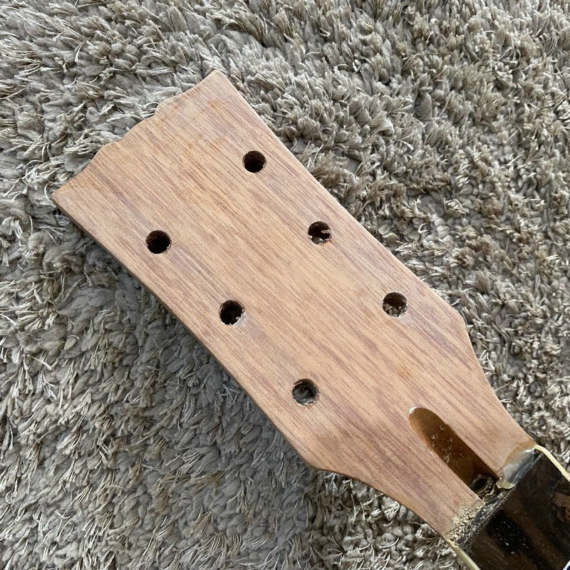 Tiger Maple Guitar Body with Mahogany Neck, Rosewood Fingerboard Fit L