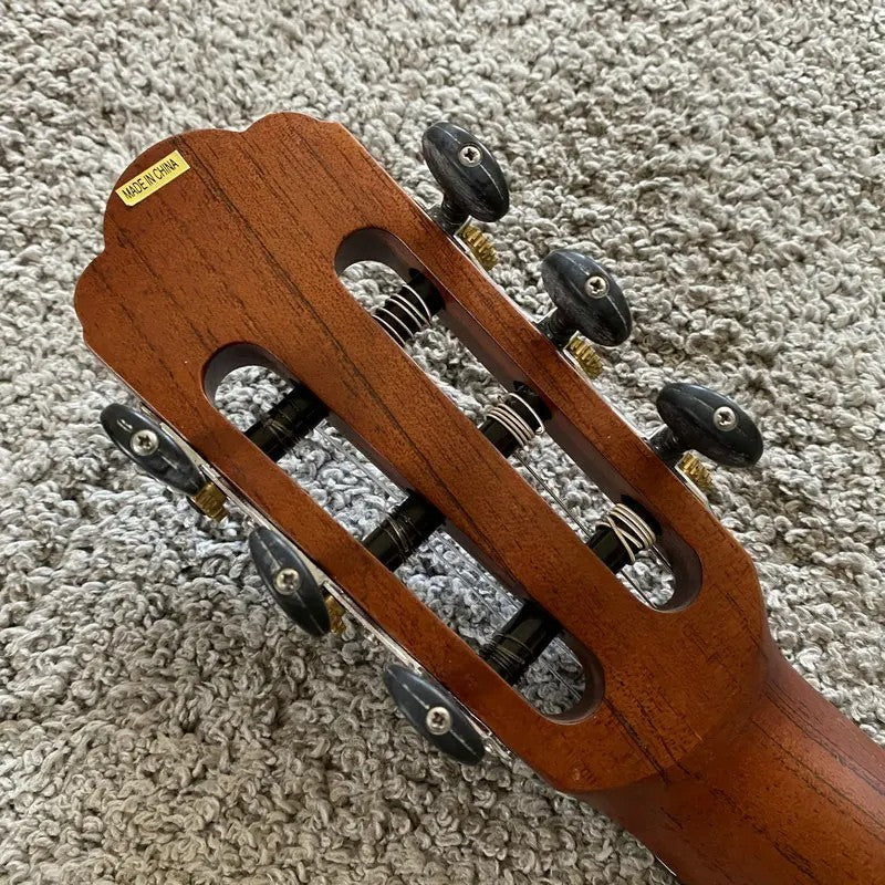 39Inch Sunburst Classical Guitar Spruce Mahogany Body, Rosewood Finger