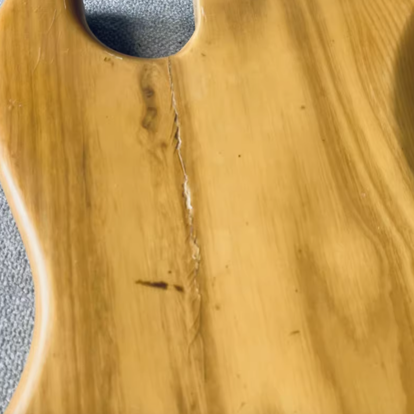 Ash Wood 4 String Bass Body Fit Jazz Bass