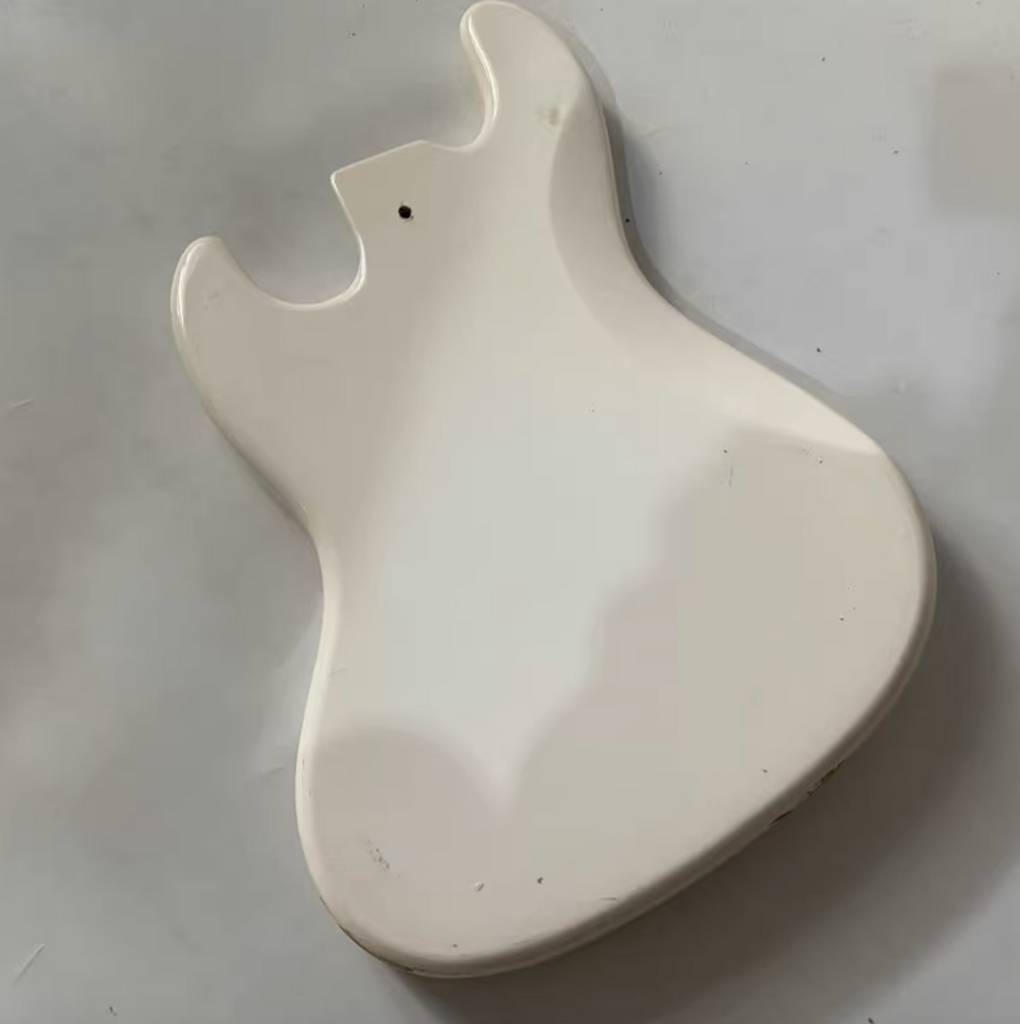 White Basswood 4 String Bass Guitar Body Fit Jazz Bass