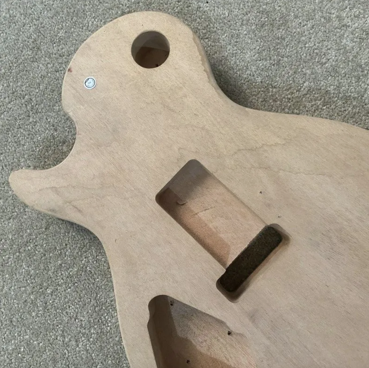 Quilted Maple Top Single Cut Guitar Mahogany Body Fit Les Paul LP