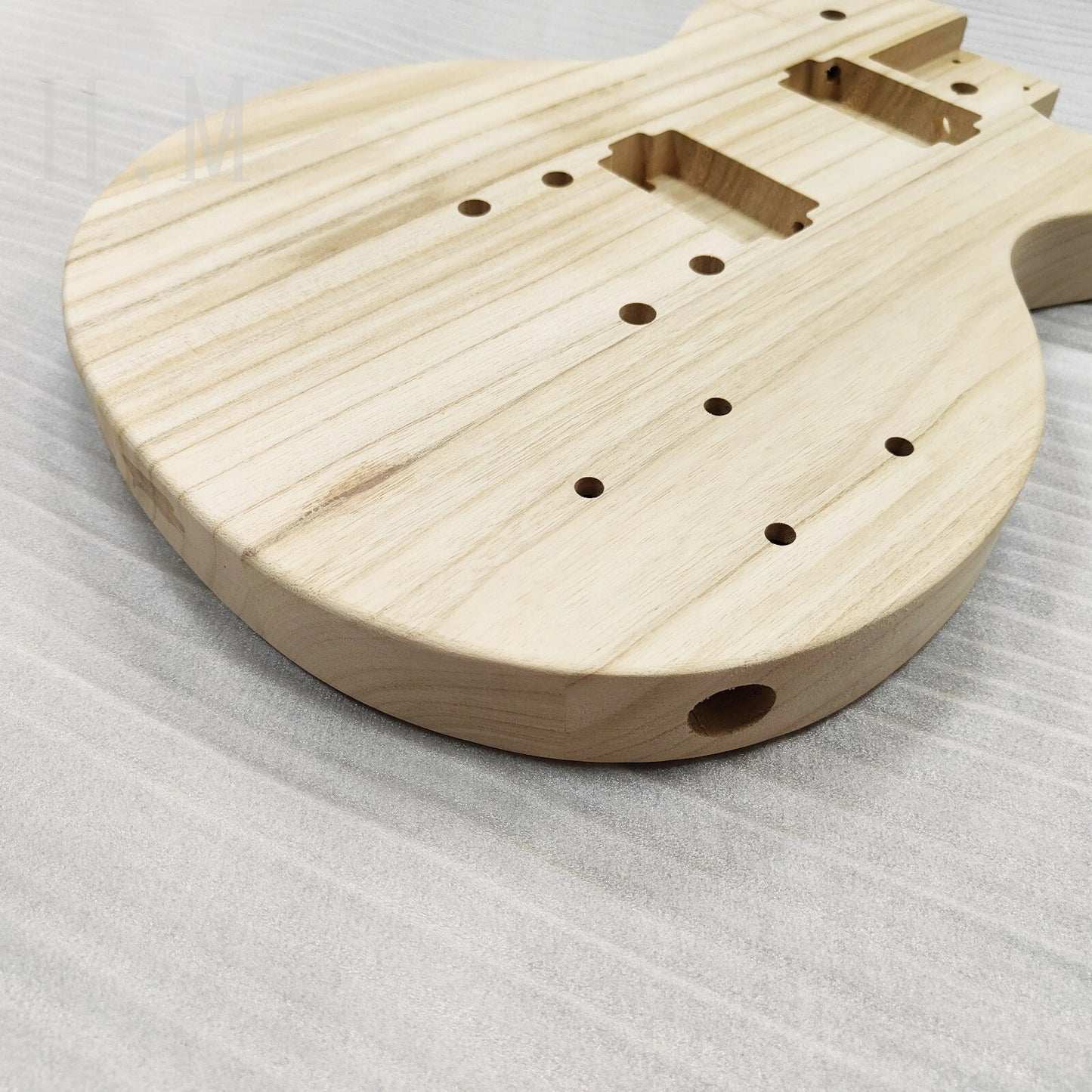 Paulownia Wood Unfinished Single Cut Guitar Body Fit LP Les Paul