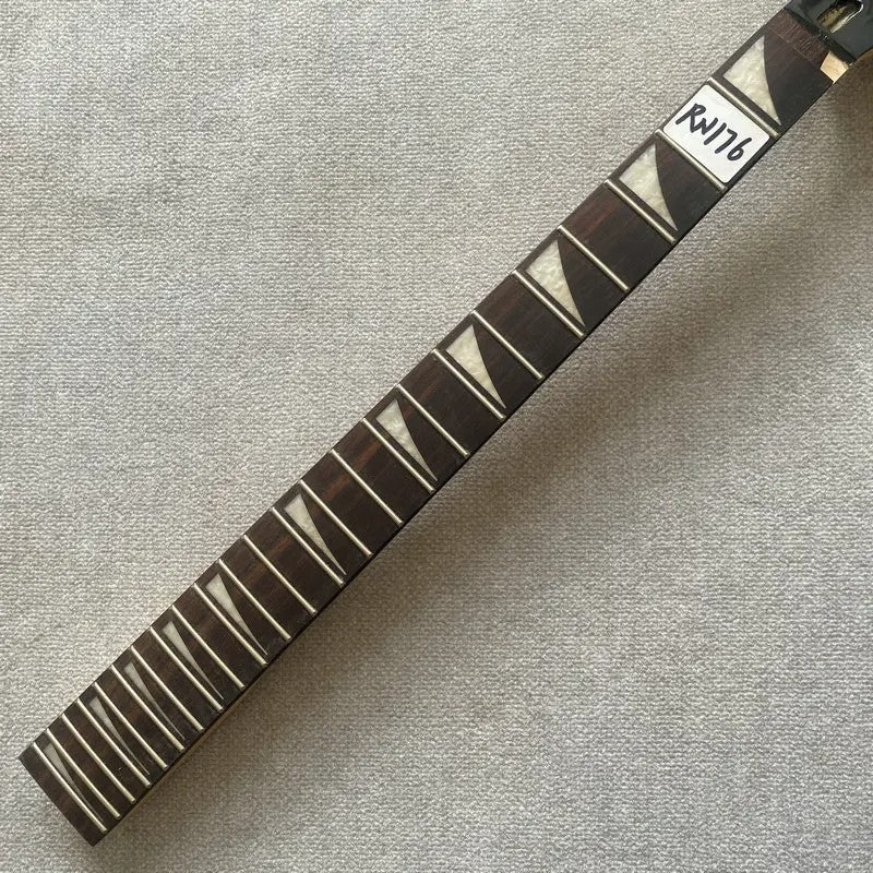 Black Headstock Guitar Maple Wood Neck, Rosewood Fretboard 24 Frets