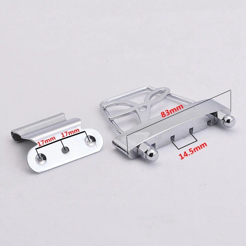 1 Piece 4 String Archtop Jazz Bass Guitar Trapeze Tailpiece