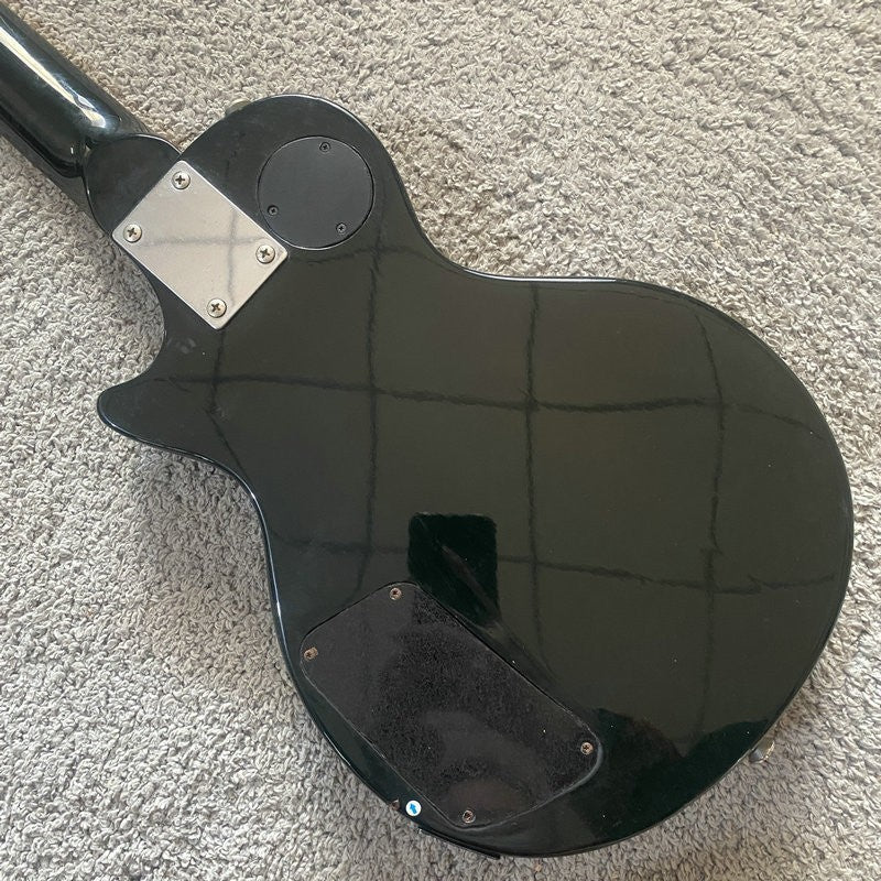 Mini Electric Guitar Sunburst Finish, Solid Basswood Body, Maple Neck
