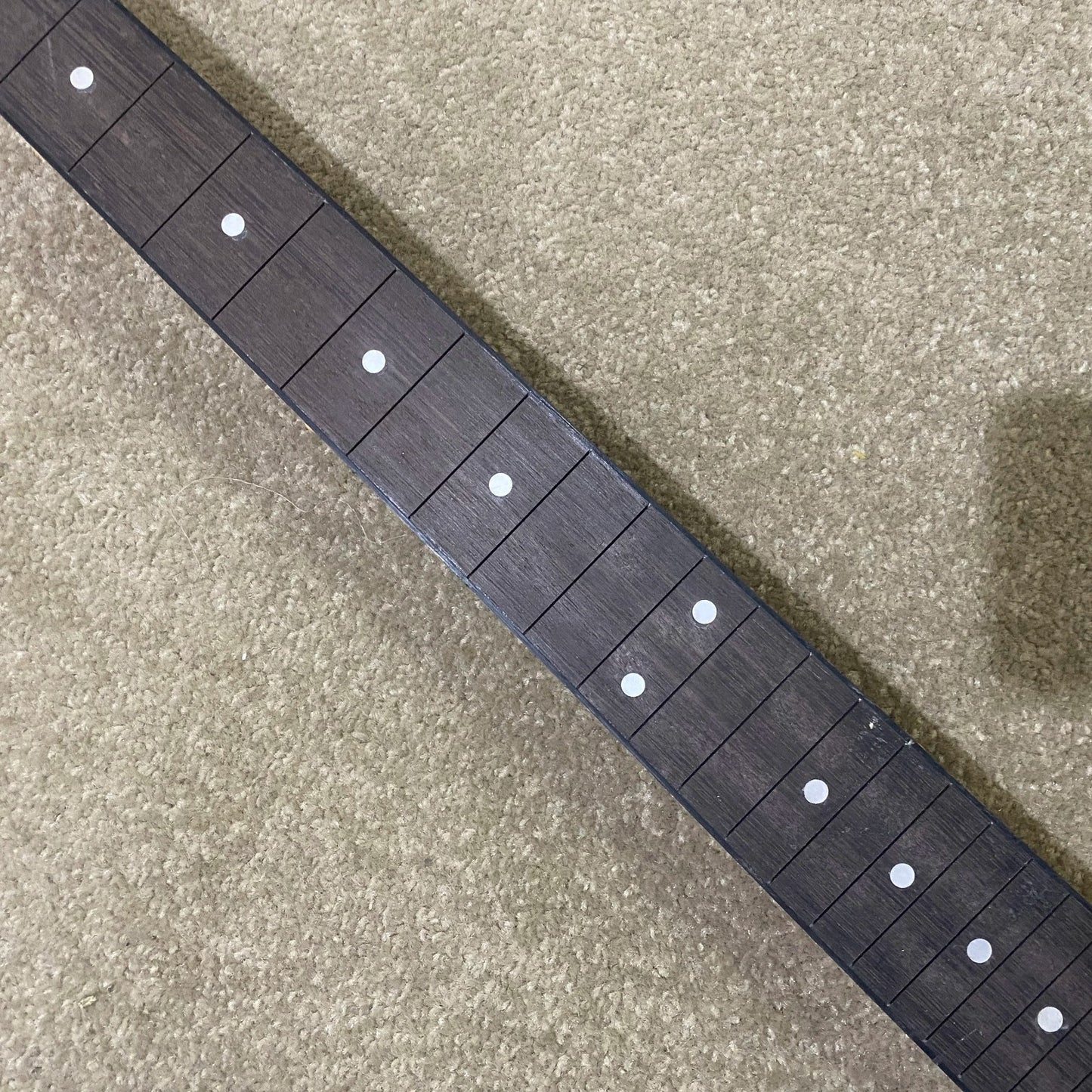 Guitar Maple Wood Neck, Custom 24 Frets Rosewood Fingerboard