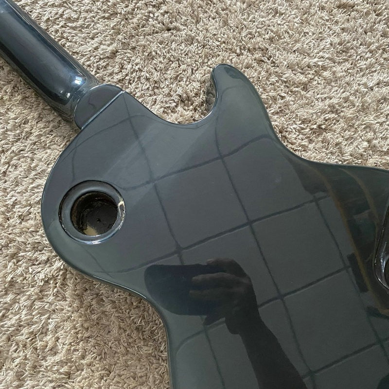 Black Harley Benton Left Handed Guitar Body with Neck, Rosewood Finger