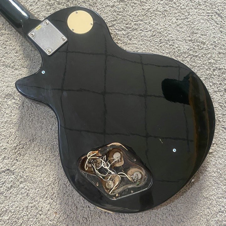 Green Burst Basswood Guitar Body with Maple Neck, Rosewood Fretboard 2