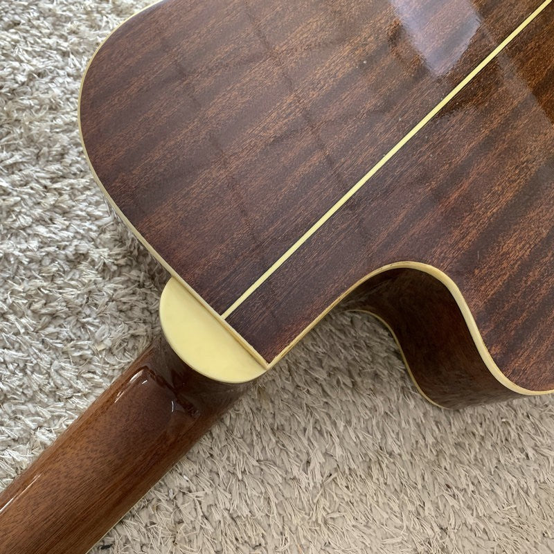 Rogue 4 String Acoustic Bass Spruce Plywood Top Body Mahogany Neck