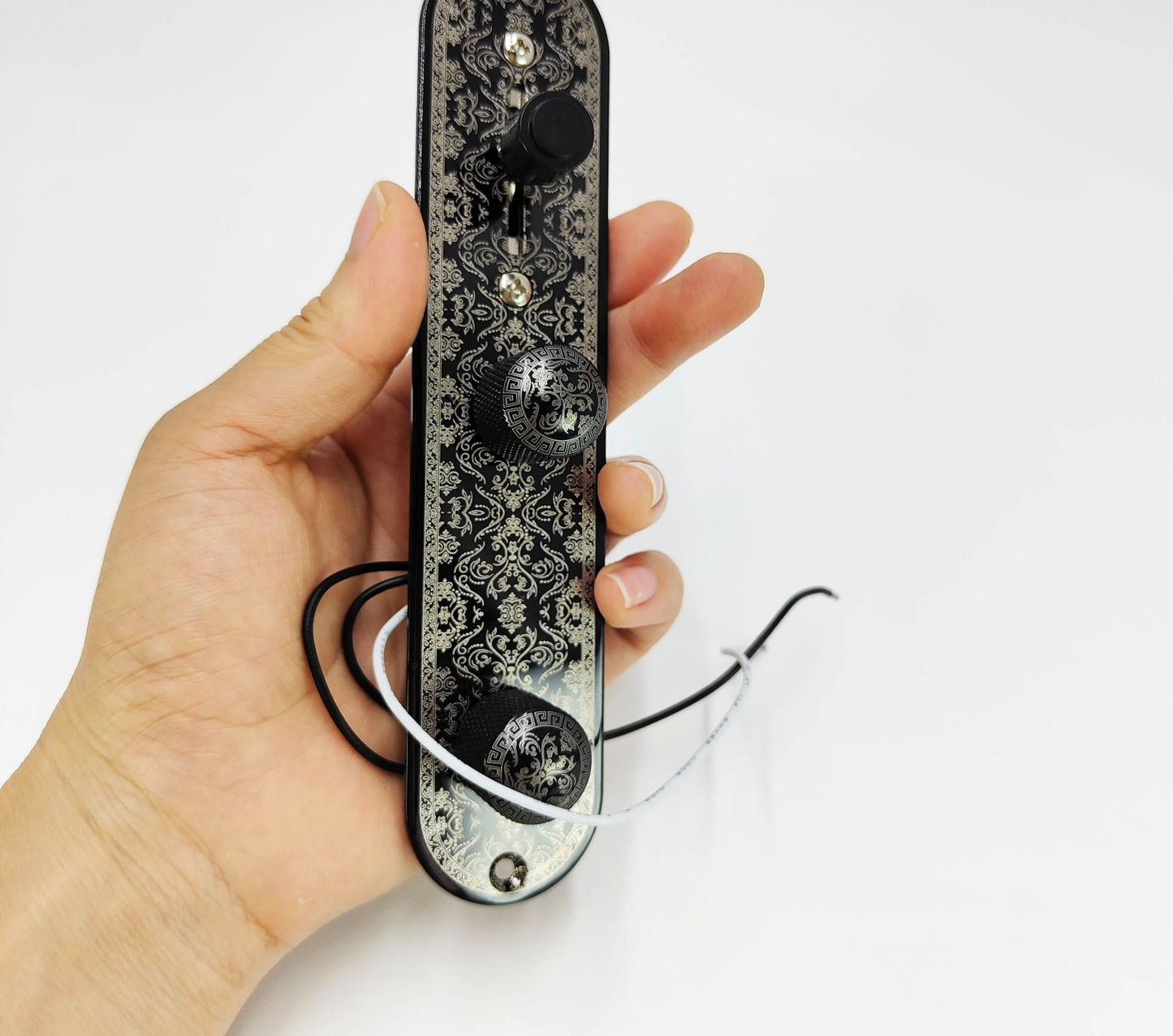 Black Guitar Loaded Prewired Control Plate Fit Telecaster Tele