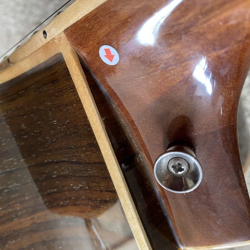 Luna Acoustic Guitar, Red Pine Top Body, Mahogany Neck, Rosewood Finge