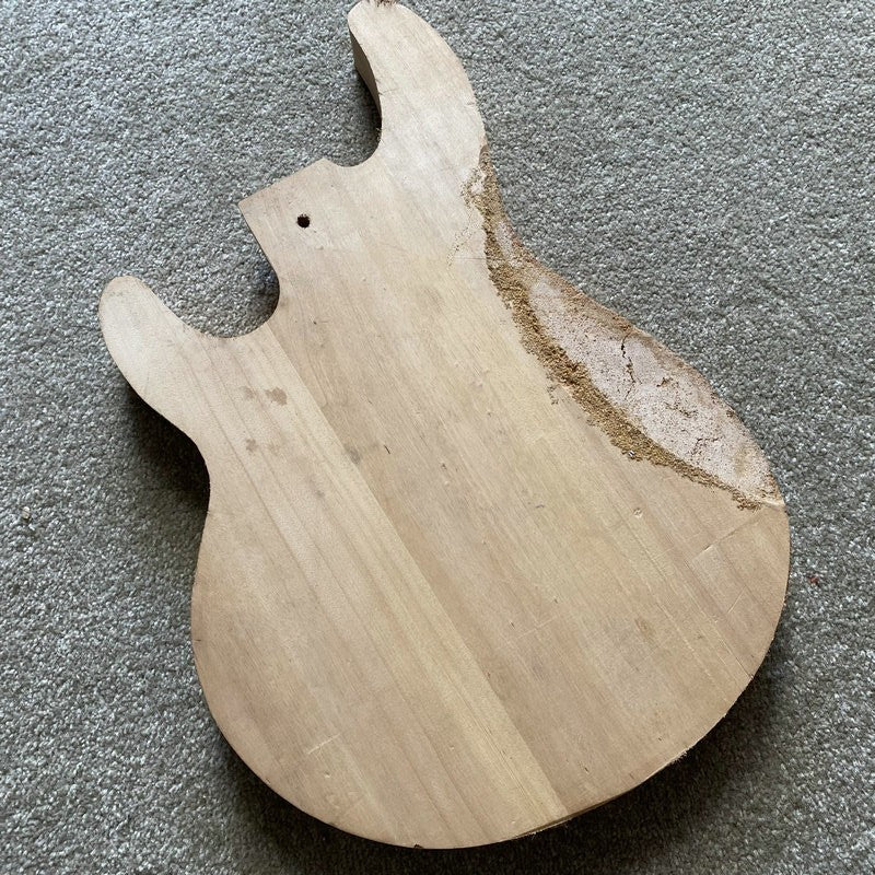4 String Bass Basswood Body DIY Project Fit MusicMan