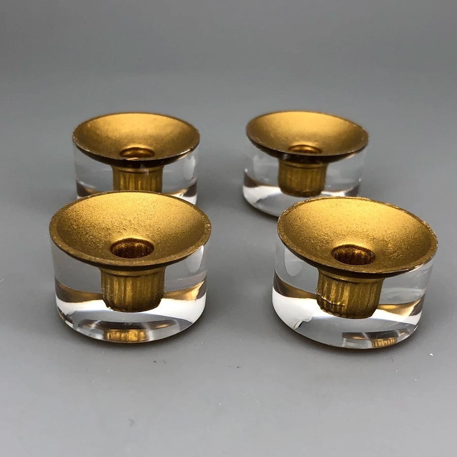 4pcs Gold 18 Spline Guitar Speed Control Volume Tone Knobs Set