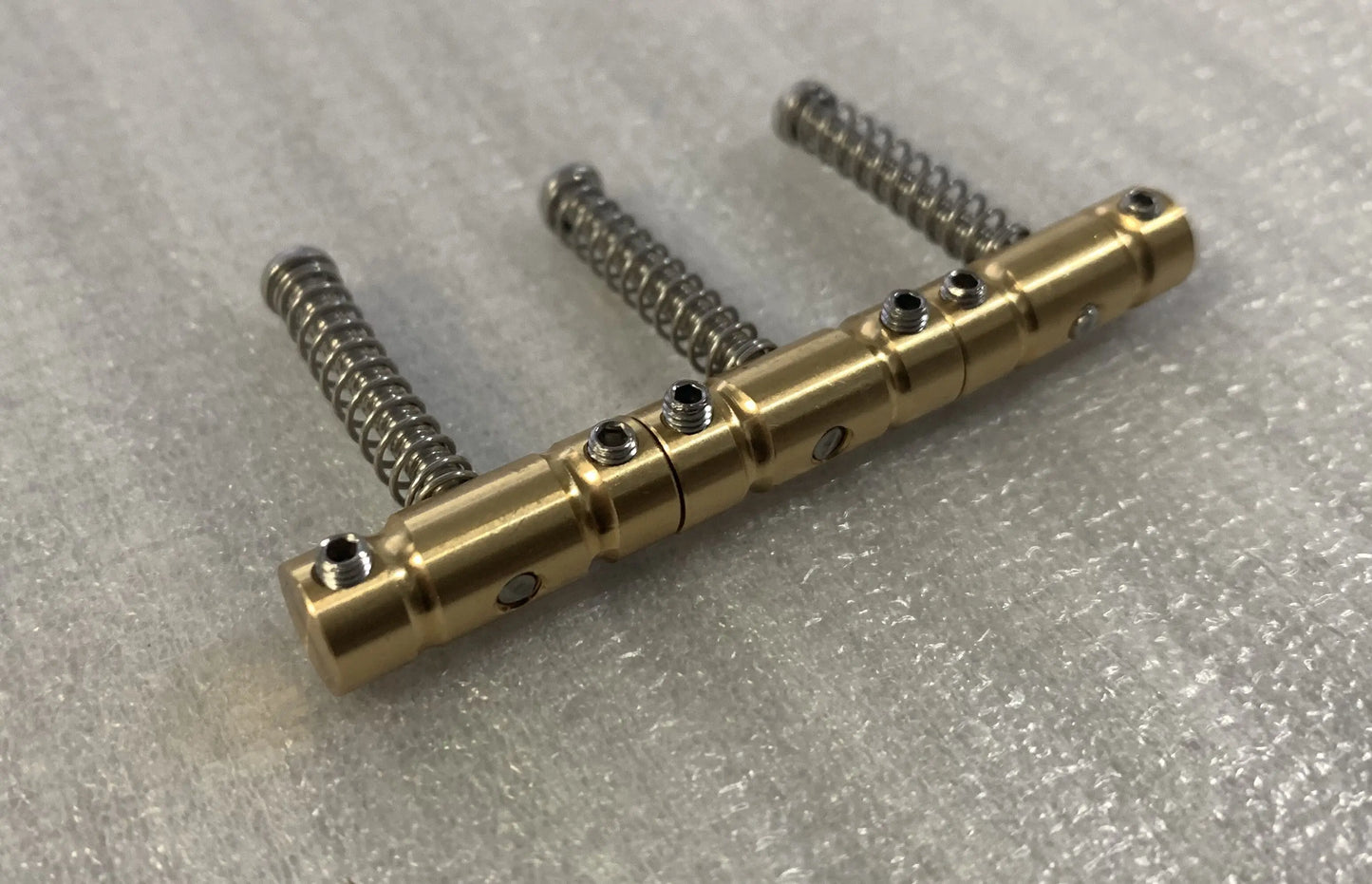 3PCS Vintage Brass Guitar Bridge Saddles For Telecaster Tele