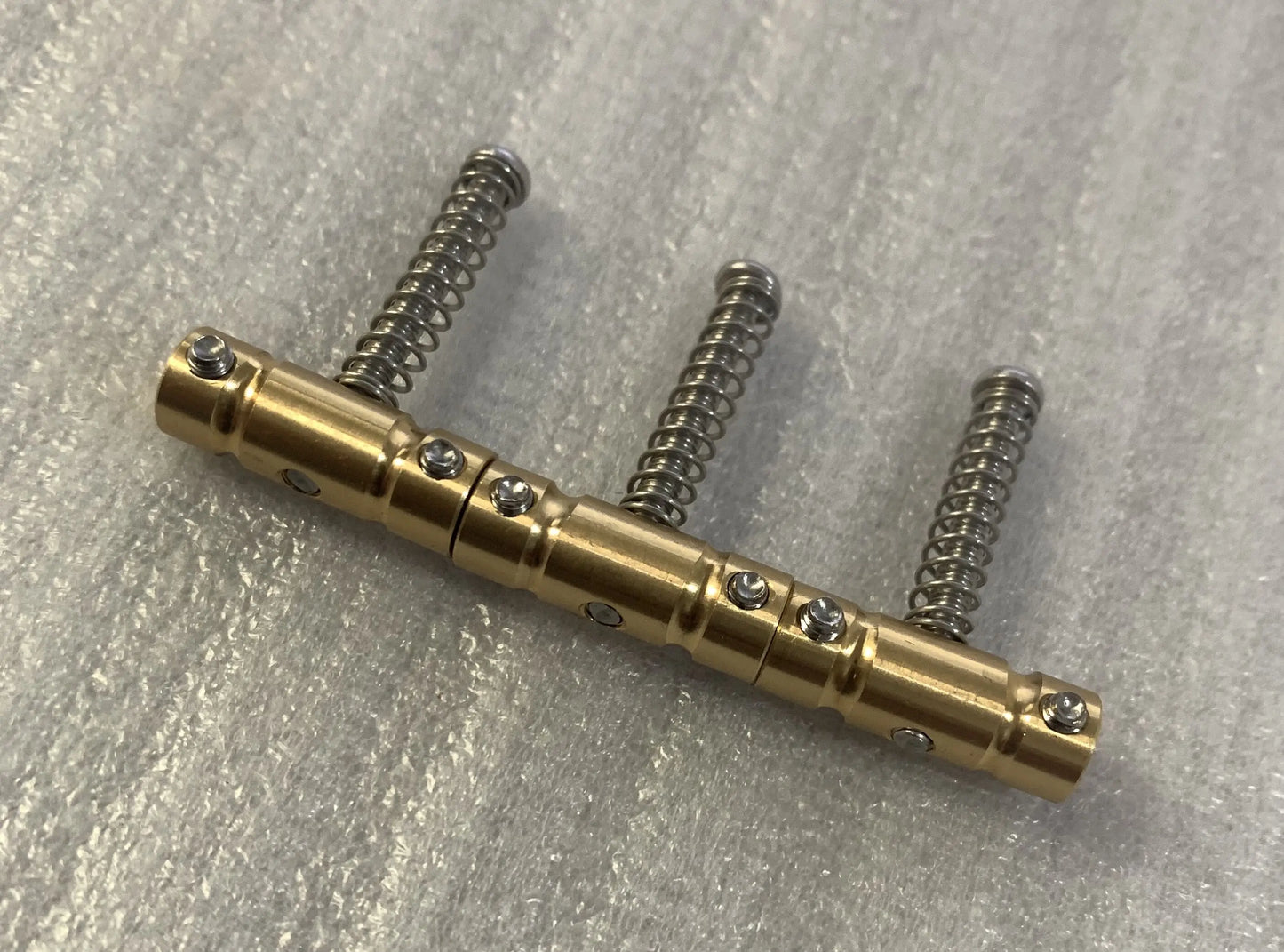 3PCS Vintage Brass Guitar Bridge Saddles For Telecaster Tele