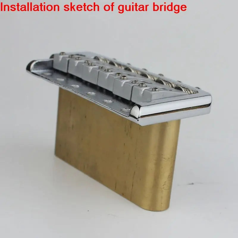 1 Piece Brass Guitar Bridge Tremolo Block For PRS SE