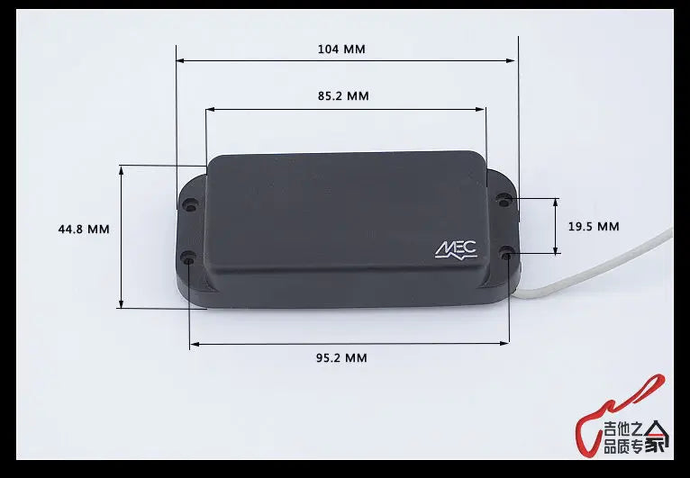 1 Piece MEC 4/5 Strings Passive Bass Pickup Made in Germany
