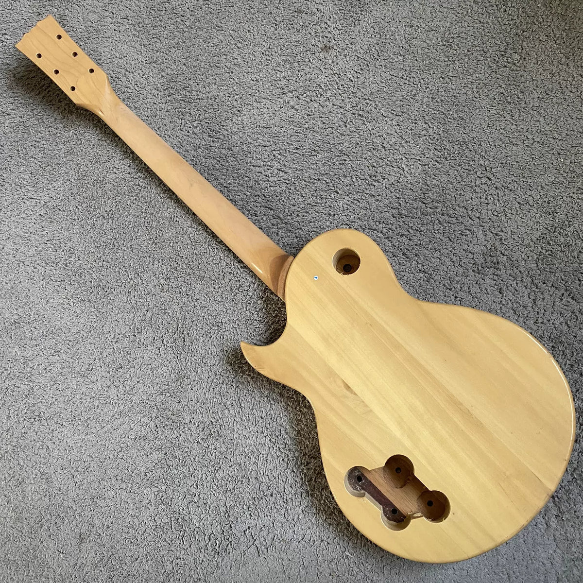 Harley Benton Electric Guitar Semi-finished LP Guitar 22 Frets Solid Top Body DIY Assembly Kit - Special Price