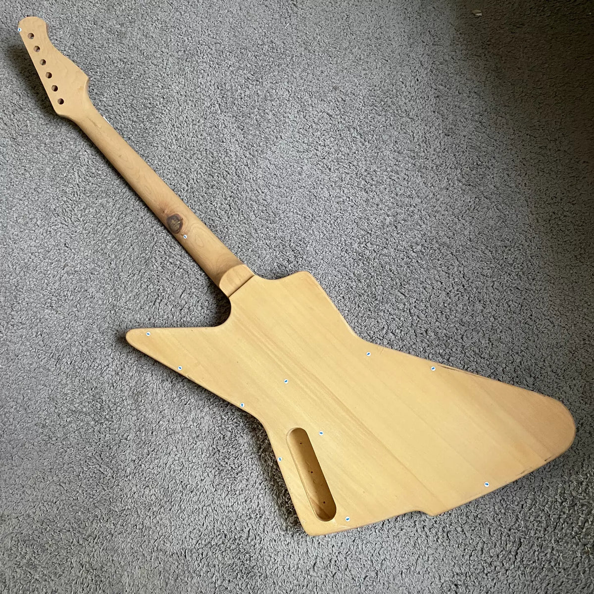 Explorer Electric Guitar 22 Frets Set, No Accessories, DIY Assembly, Made in Taiwan, Leftover Stock
