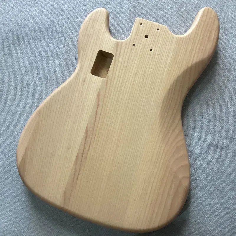 Solid Ash Wood 5 String Bass Body For Precision Bass