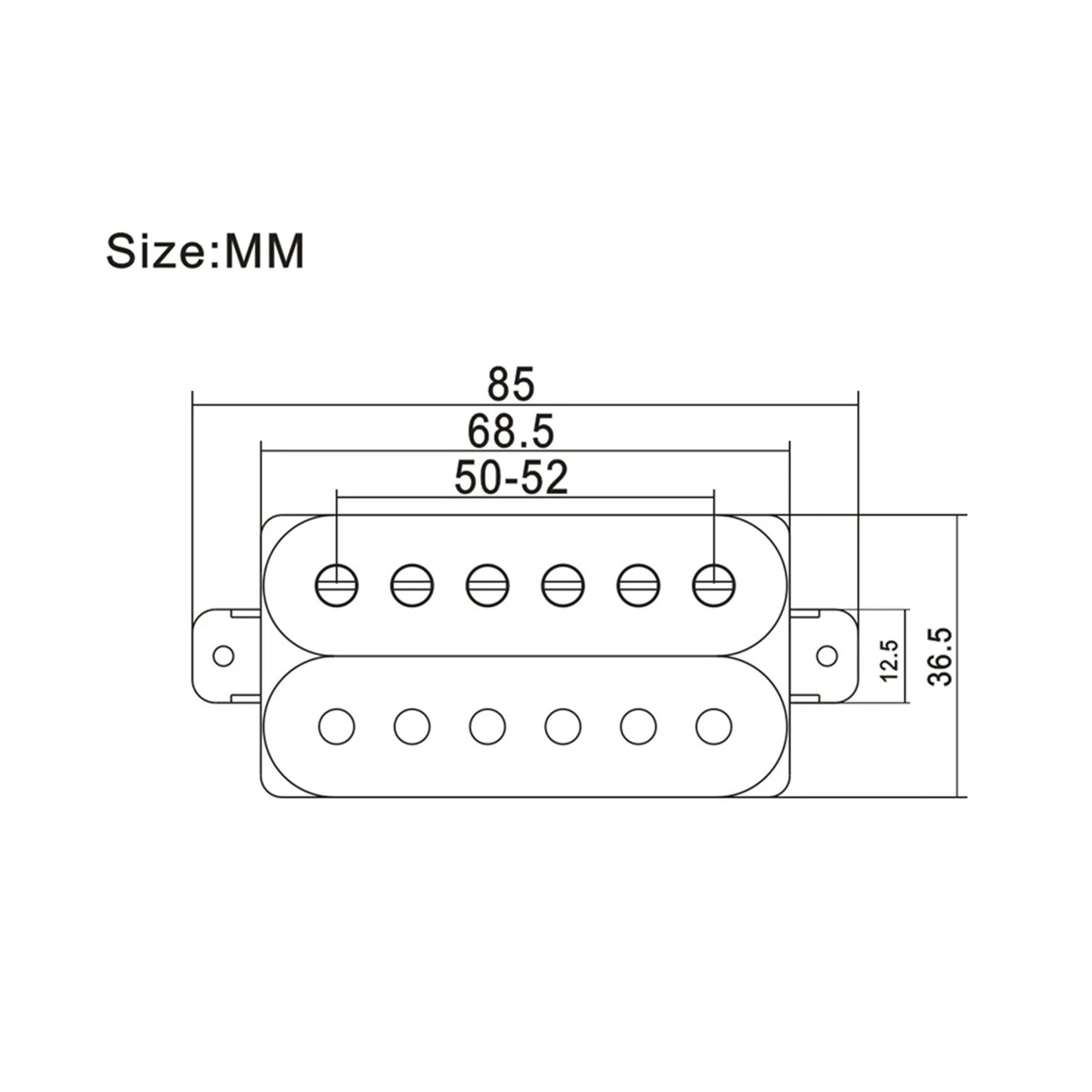 Blue Pearl Guitar Neck Bridge Humbucker Pickups For Schecter,Kramer,Kiesel,Ibanez,Fender,Washburn,ESP