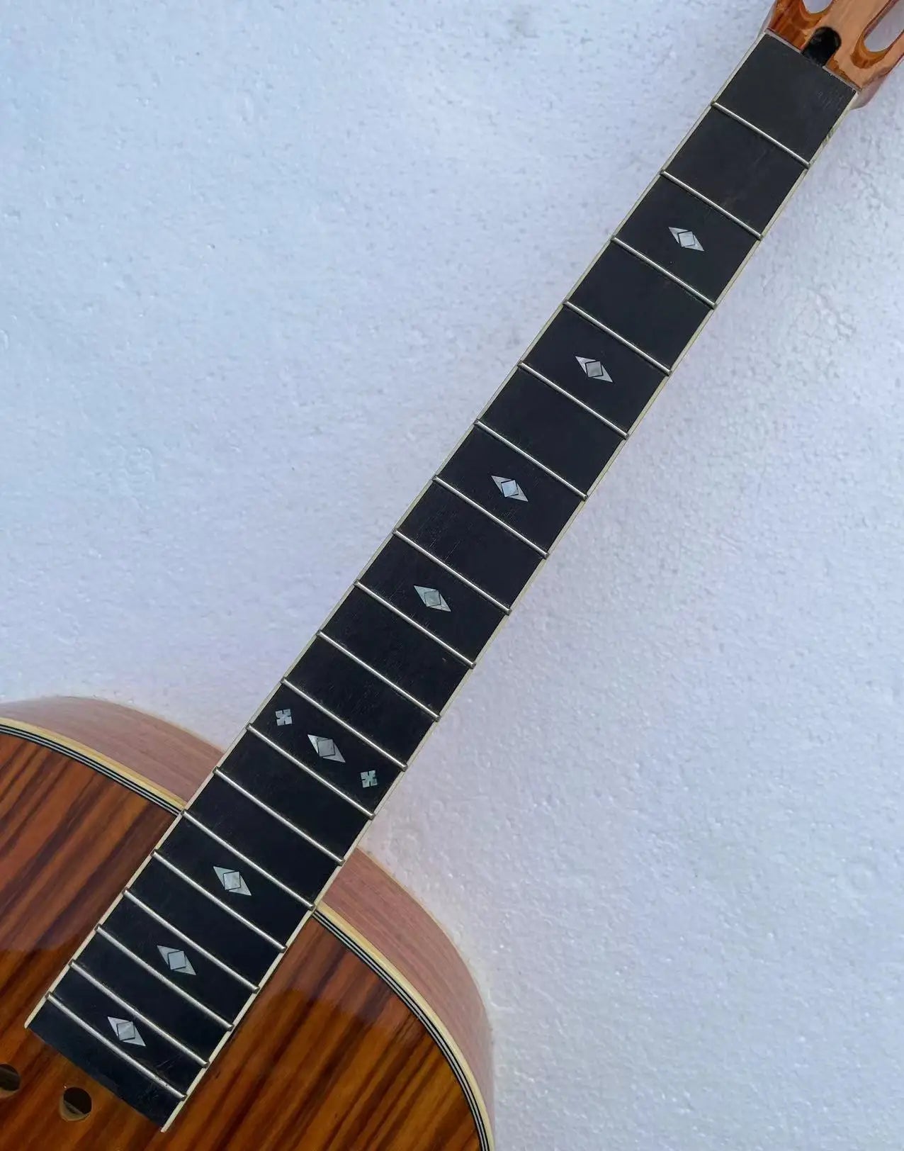 DIY Project Dobro Resonator Acoustic Guitar Body and Maple Neck