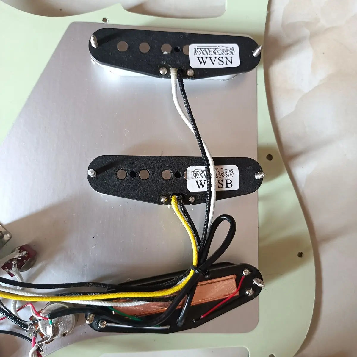 SSS Multi Switches Guitar Prewired Loaded Pickguard For Stratocaster Strat