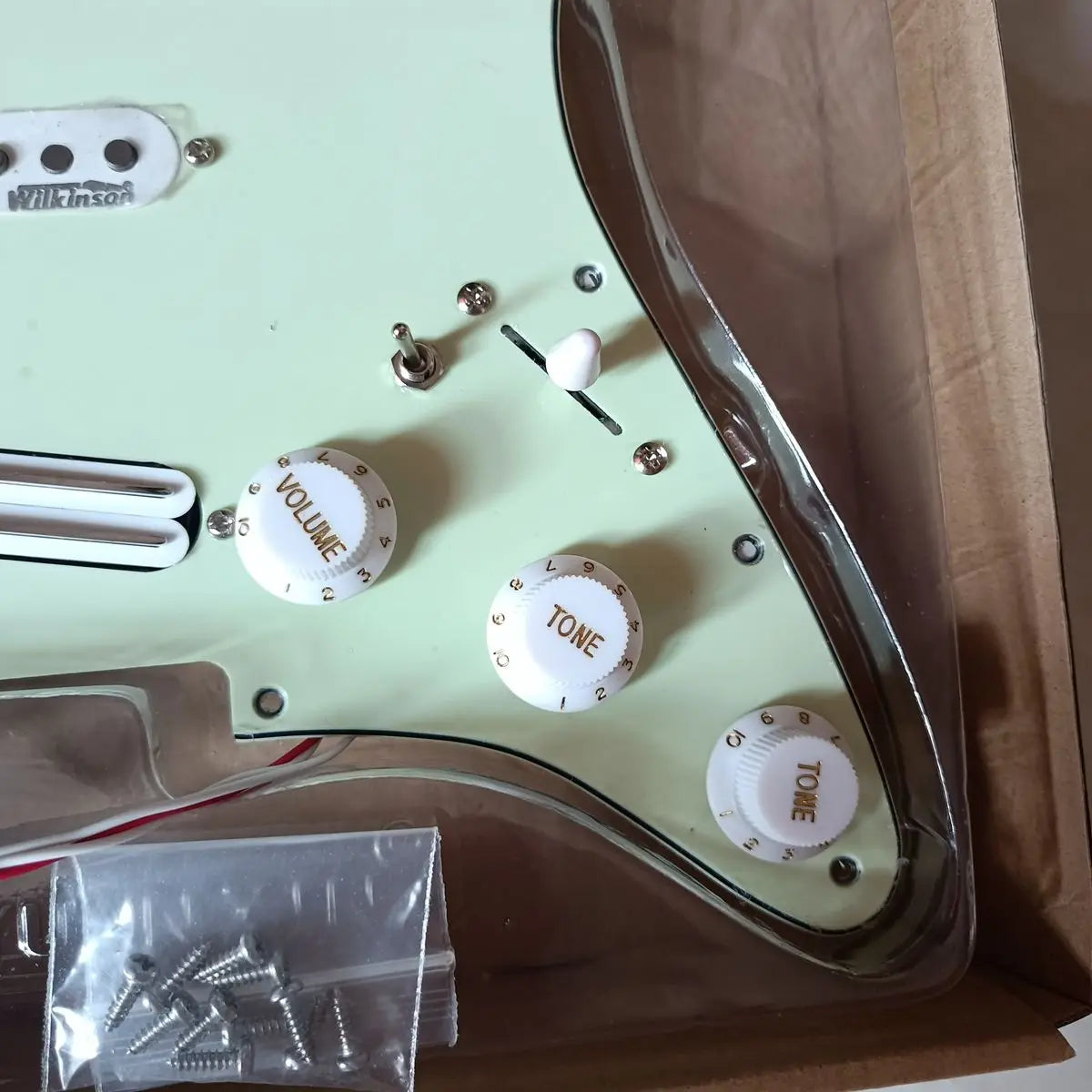 SSS Multi Switches Guitar Prewired Loaded Pickguard For Stratocaster Strat