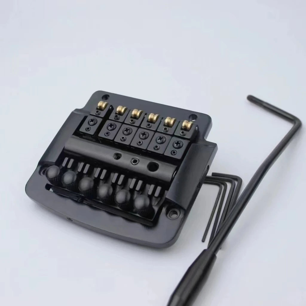 New 6 String Tremolo 4300 Guitar Tremolo Bridge Black Chromium