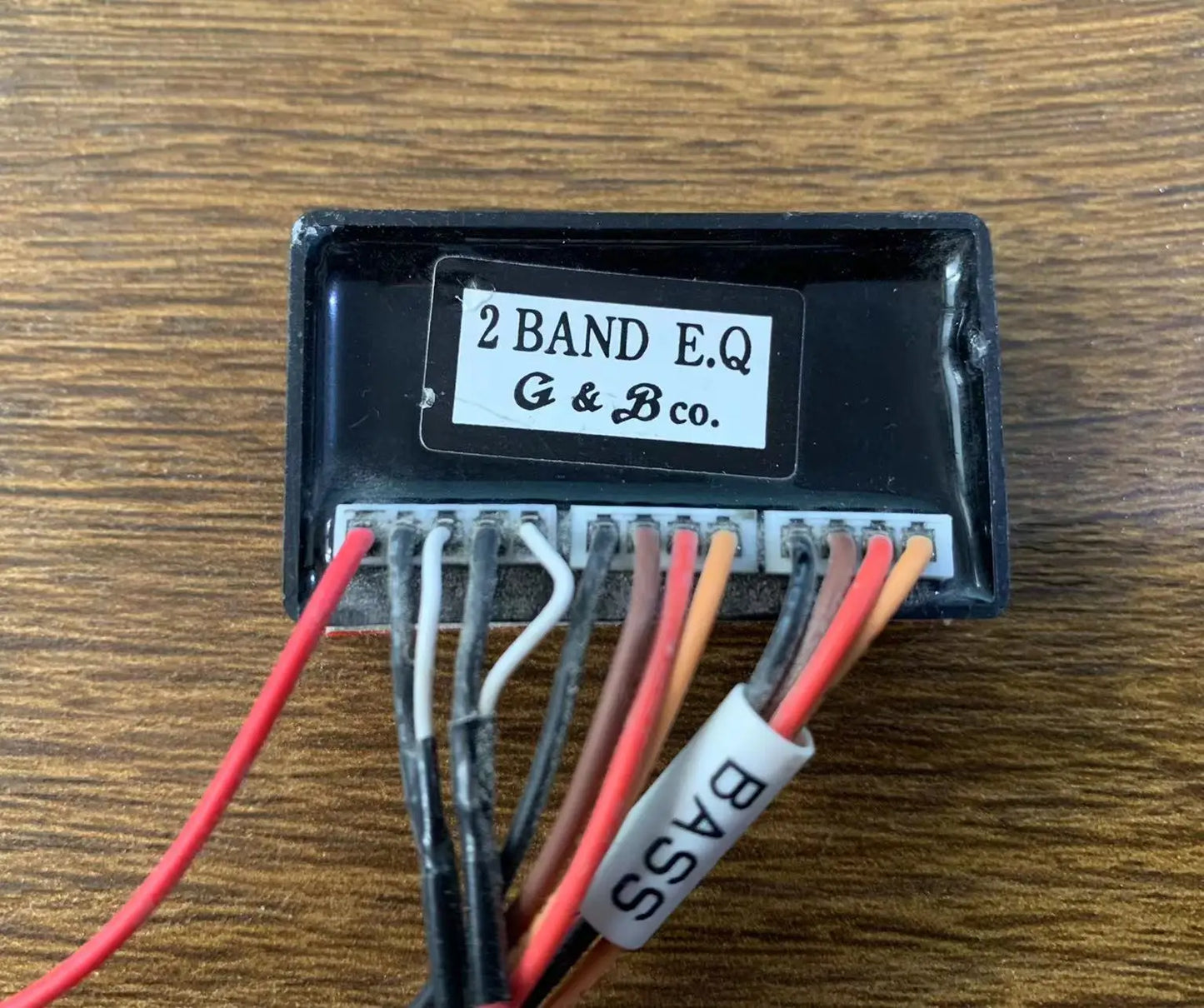 2 Band Active Bass Guitar EQ Equalizer Preamp Circuit Pickup