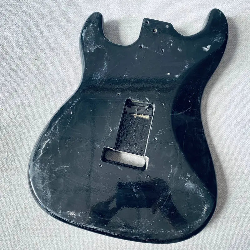 Black SSS Basswood Guitar Body For Fender Stratocaster Strat