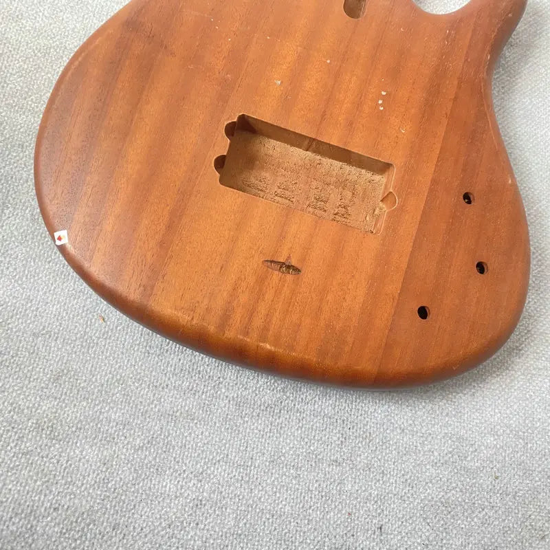 Okoume Wood DIY Project Electric Bass Guitar Body