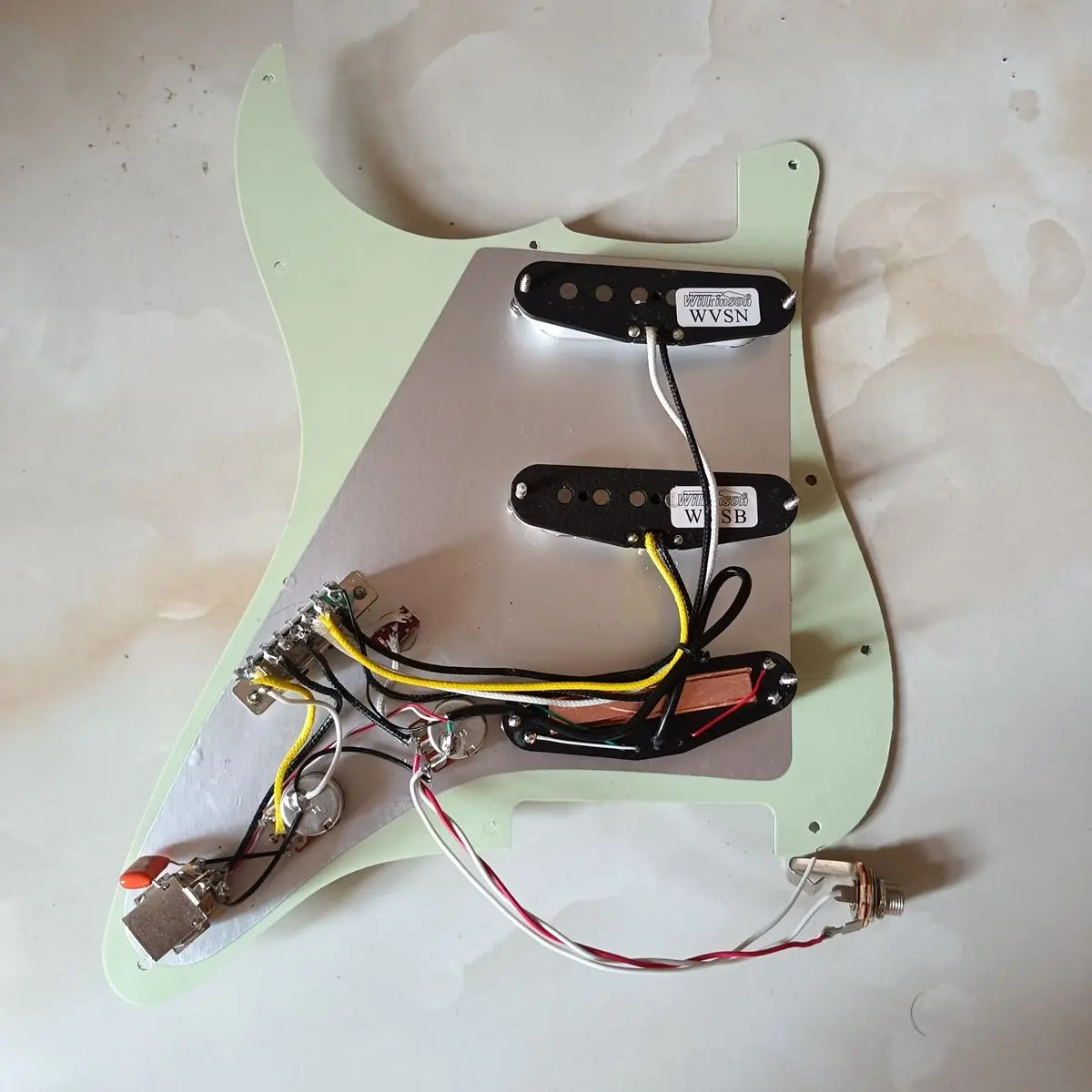 SSS Multi Switches Guitar Prewired Loaded Pickguard For Stratocaster Strat