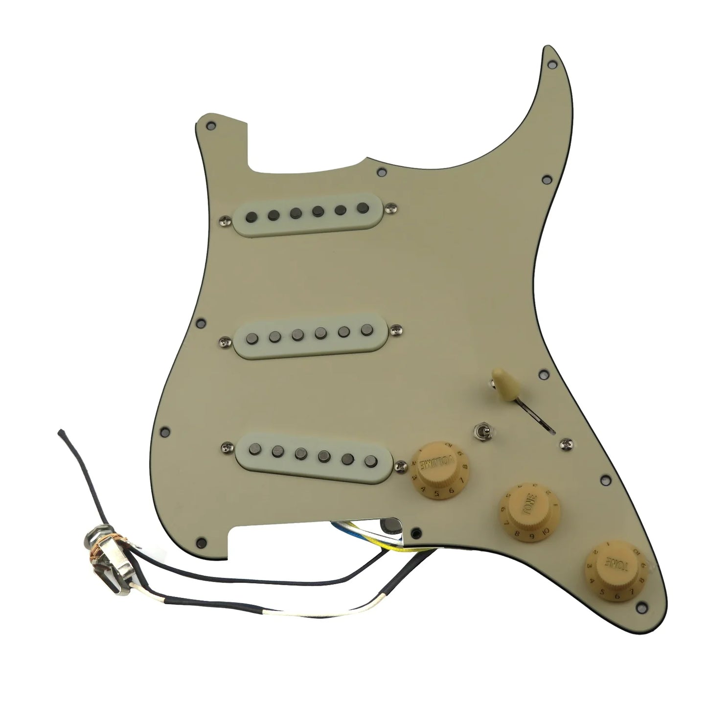 SSS Guitar Loaded Prewired Pickguard Fit Fender Stratocaster Strat