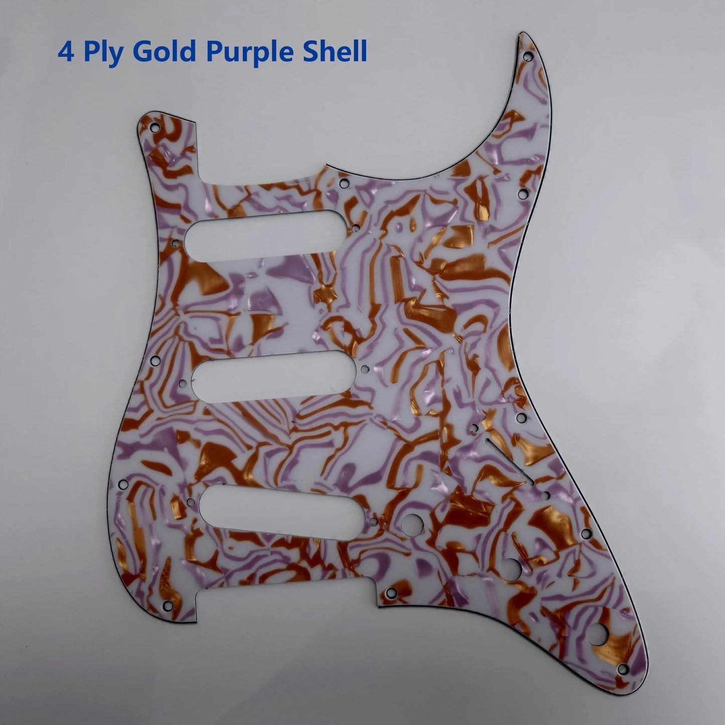 SSS Prewired Loaded ST Guitar Pickguard SD Pickups Copper Shaft Pots Multi Switch For Stratocaster Strat