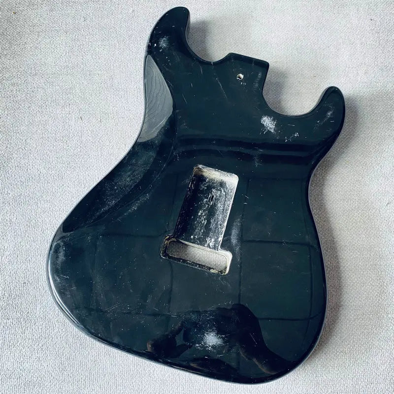 Left Handed Guitar Black Basswood Body For Fender Stratocaster Strat
