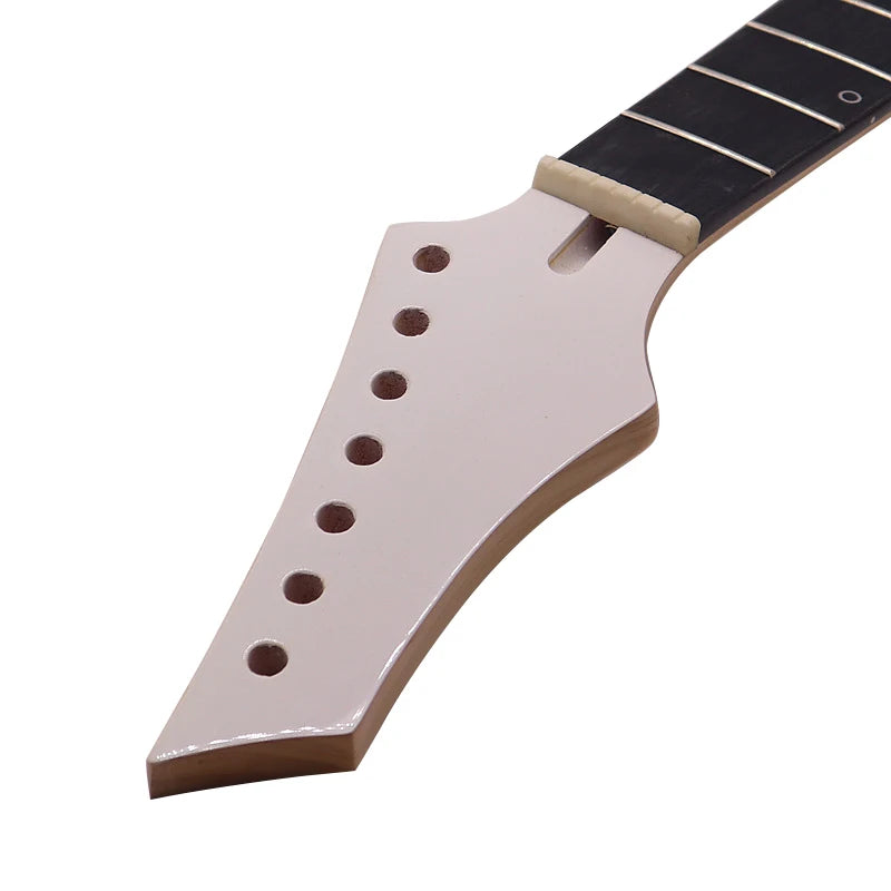 Left Handed 7 String Electric Guitar Maple Neck, 24 Frets Rosewood Fretboard