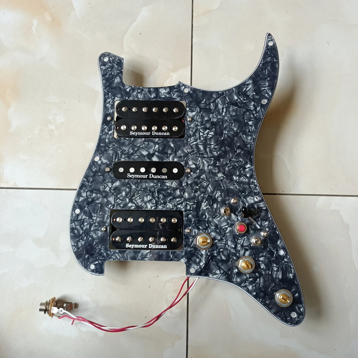 HSH Guitar Loaded Prewired Pickguard with Multi Function Switches For Stratocaster Strat