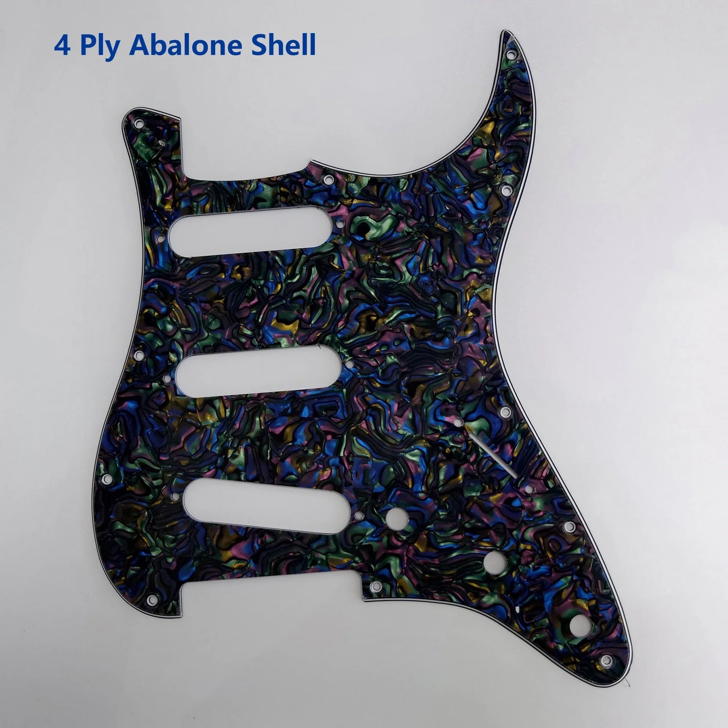 SSS Prewired Loaded ST Guitar Pickguard SD Pickups Copper Shaft Pots Multi Switch For Stratocaster Strat