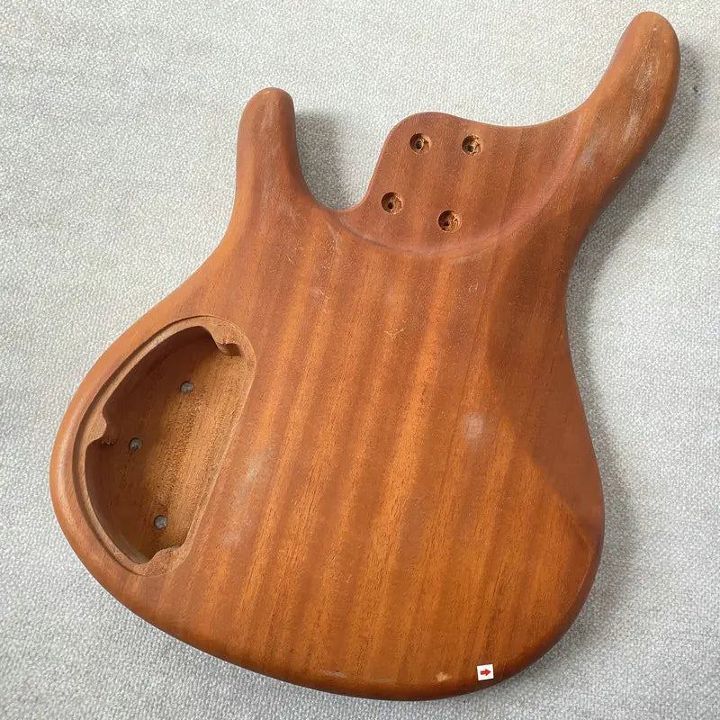 Okoume Wood DIY Project Electric Bass Guitar Body