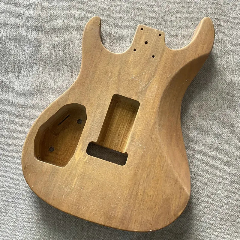 SSH Basswood Guitar Double Cutaway Body, Floyd Rose Cutting Bridge