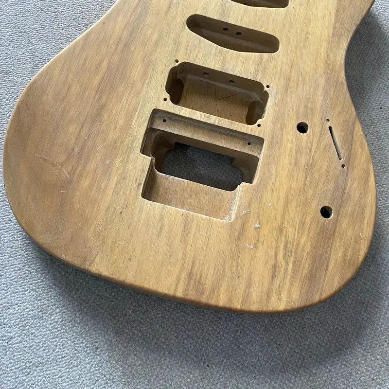 SSH Basswood Guitar Double Cutaway Body, Floyd Rose Cutting Bridge