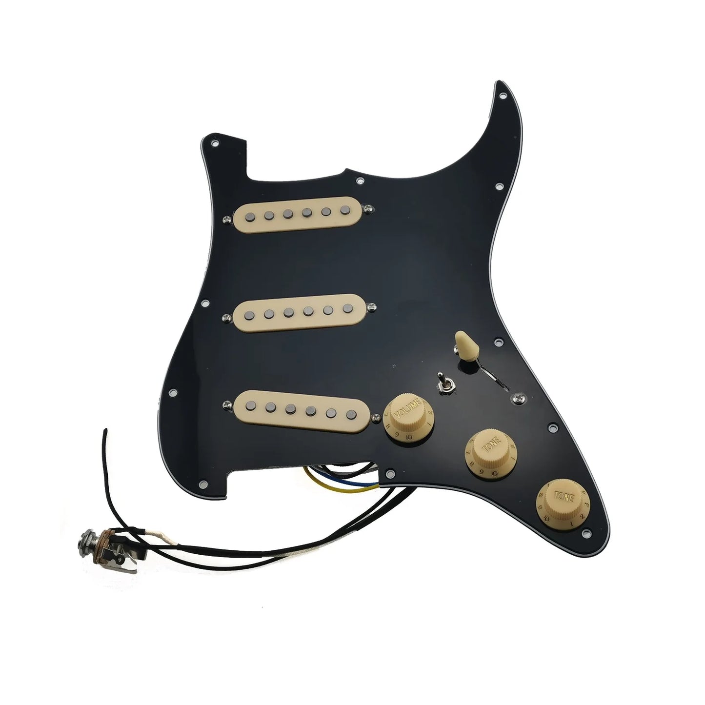 SSS Guitar Loaded Prewired Pickguard Fit Fender Stratocaster Strat