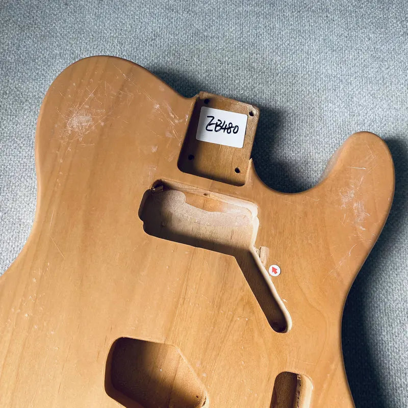 Solid Ash Wood Guitar Single Cut Body For Fender Telecaster Tele