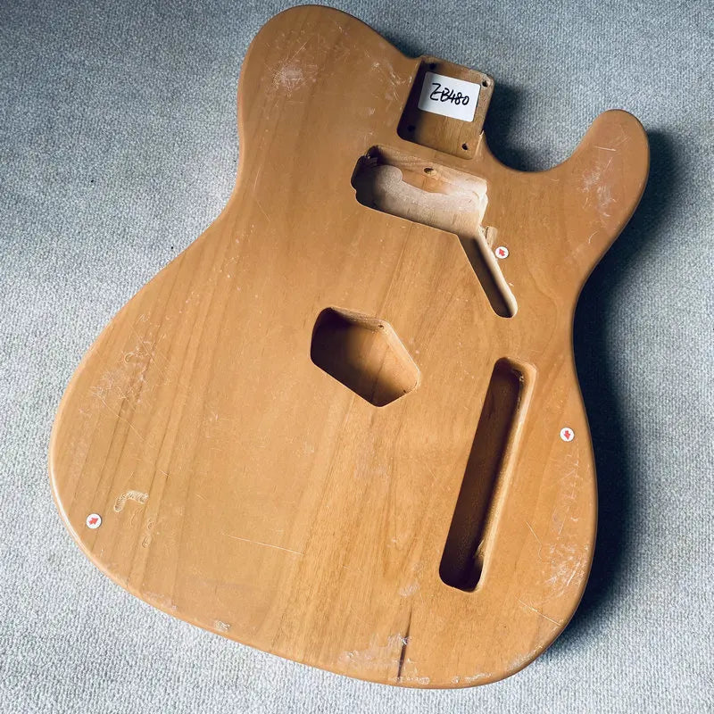 Solid Ash Wood Guitar Single Cut Body For Fender Telecaster Tele