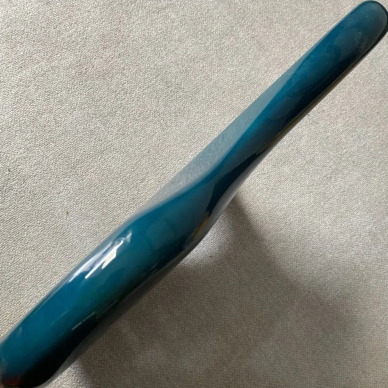 Glossy Blue Bass Guitar Basswood Body DIY Project