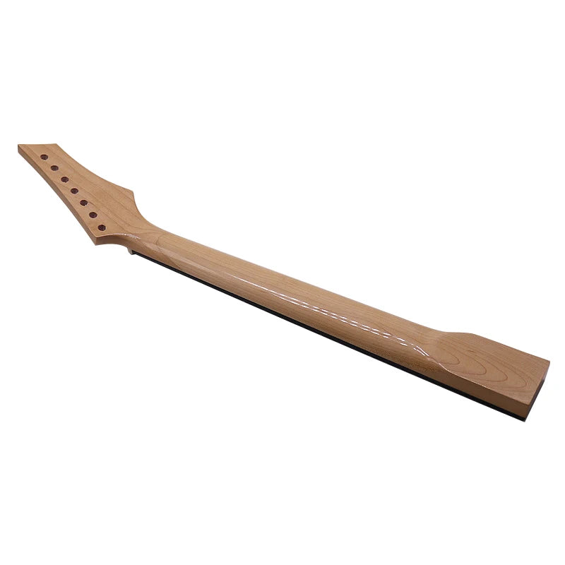 Left Handed 7 String Electric Guitar Maple Neck, 24 Frets Rosewood Fretboard